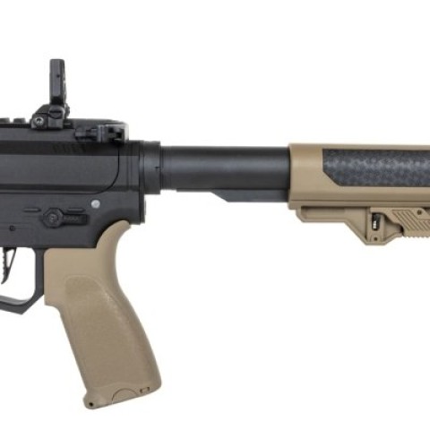 Пистолет-пулемет Specna Arms SA-FX02 Flex Hal Etu with orange discharge device Half-Tan