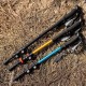 Трекінгова палиця 3-сек. Naturehike Men ST 01 6061 AL NH17D001-Z, алюміній,  золотиста
