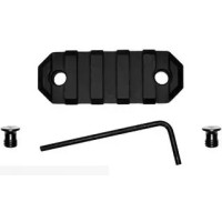 1328.01.06 Планка GrovTec KEYMOD Picatinny 5 слотів 5,5 см