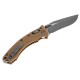 Нож Microtech Amphibian Ram-Lock, клинок Apoc Fluted, рукоять tan G10