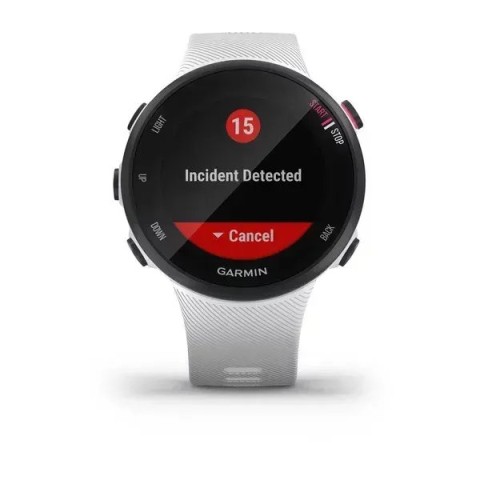 Смарт-часы Garmin Forerunner 45S с белым ремешком
