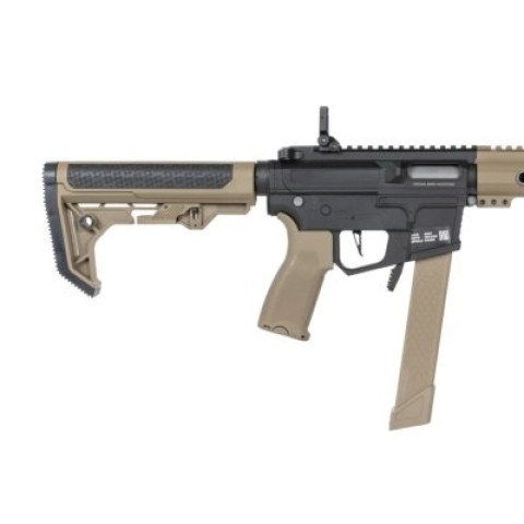 Пистолет-пулемет Specna Arms SA-FX01 Flex Hal Etu with orange discharge device Half-Tan