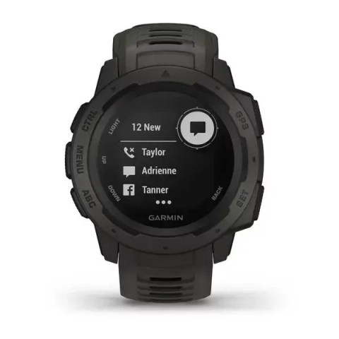 Смарт-годинник Garmin Instinct Graphite