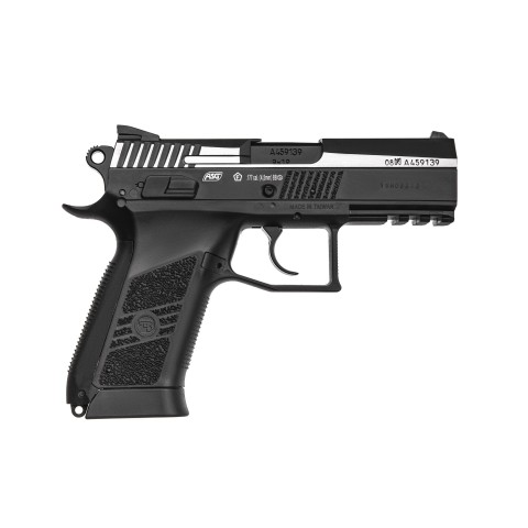 Пистолет пневматический ASG CZ 75 P-07 Nickel Blowback кал.4,5мм