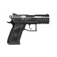 Пистолет пневматический ASG CZ 75 P-07 Nickel Blowback кал.4,5мм