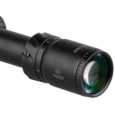 Оптичний приціл Discovery Optics ED 1-6X24 IR FFP 30mm