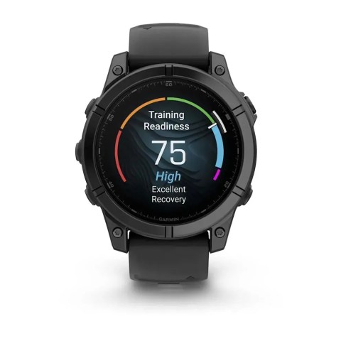 Смарт-часы Garmin fenix E (47 мм) сланцево-серый нержавеющая сталь/черный
