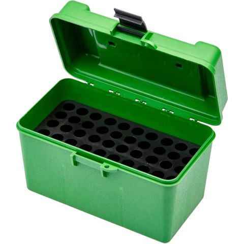 Коробка MTM H50-R-MAG на 50 патронов кал. 300 Win Mag; 375 H&H Mag; 416 Rem Mag