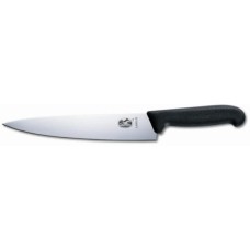 Нож кухонный разделочный Victorinox Fibrox 31 см, черный