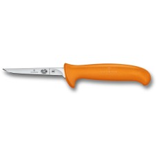 Кухонний ніж Victorinox Fibrox Poultry лезо 9см вузьке з помар. ручкою Small