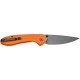 Нож CJRB Feldspar Black Blade Orange