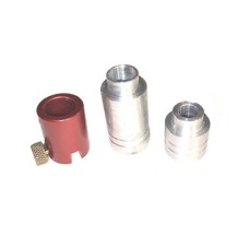 Comparator Kit Headspace and Jump with Red Base (223 308 6.5CR 30-06) - Комплект компараторов для штангенциркуля: база + плечевая + пулевая насадки