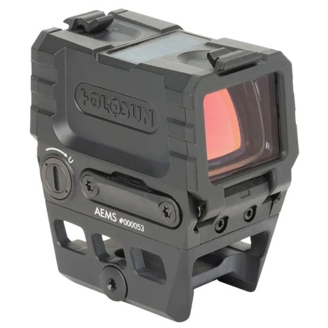 Приціл коліматорний Holosun AEMS точка 2 MOA + коло 65 МОА (зелений)