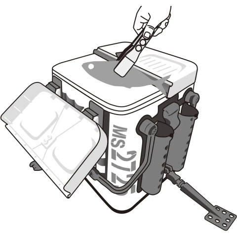 Сумка DaiichiSeiko Tackle Carrier MS 2725 Black