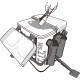 Сумка DaiichiSeiko Tackle Carrier MS 2725 Black