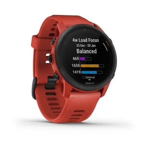 Смарт-годинник Garmin Forerunner 745 з червоним ремінцем