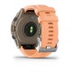 Смарт-часы Garmin Descent G2 цвета палома с ремешком цвета розовая ракушка