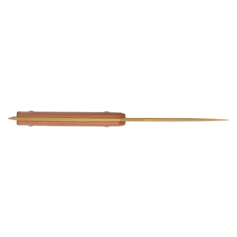 Ніж фіксований мисливський  Ruike F186-MN, (11.8 см) D2 / Micarta коричневий