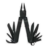 Мультиінструмент Leatherman Rebar Black, картонна коробка