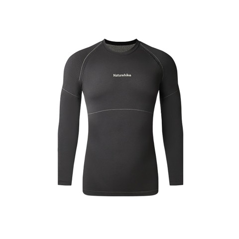 Комплект термобілизни чоловічої Naturehike CYY2342GC010, демісезон, розмір XXL, графіт