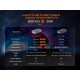 Ліхтар наключний Fenix E03R V2.0, синій
