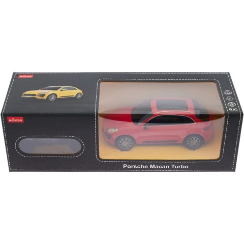 Машинка Rastar Porsche Macan Turbo 1:24 Красный