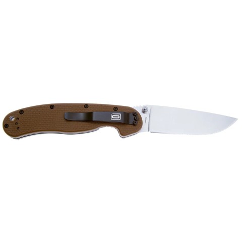 Нож Ontario Knife RAT I Linerlock ц:coyote brown