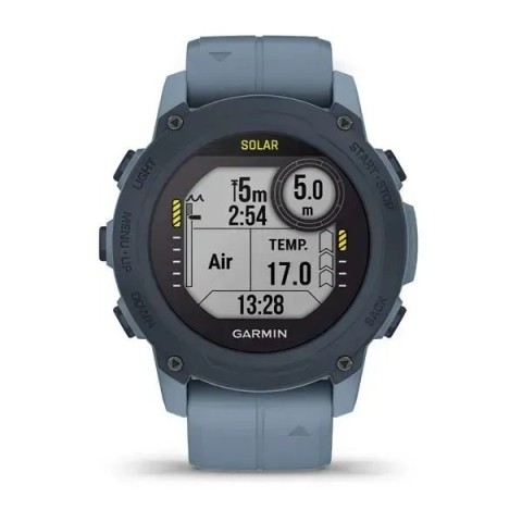 Смарт-часы Garmin Descent G1 Solar синий ураган