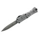 Нож Microtech Hera II Mini D/E OTF, Signature Brushed Metal Bats