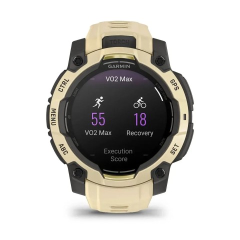 Смарт-годинник Garmin Instinct 3 (45 мм) AMOLED цитриновий