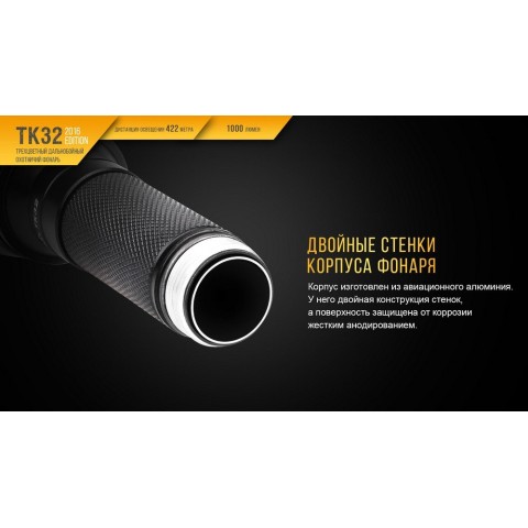 Ліхтар ручний Fenix TK32 2016