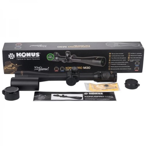 Оптичний приціл Konus KonusPro M-30 6.5-25x44 Mil-Dot IR