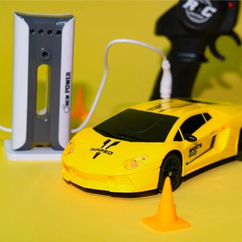 Машинка OTAMANKO Дрифт-машинка 4x4 Drift Race желтый