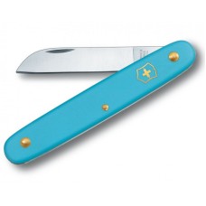 Ніж Victorinox садовий Floral 100мм,1функ,блакит.мат (блістер)