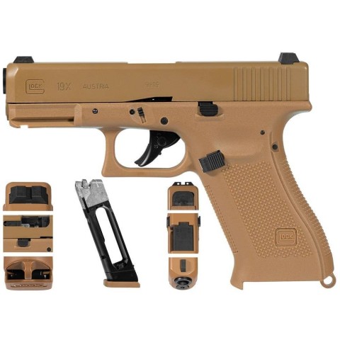 Пневматический пистолет Umarex Glock 19X Blowback (5.8367)