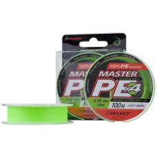 Шнур Select Master PE 100m (салат.) #0.5/0.08mm 24lb/11kg