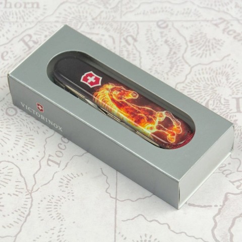 Складаний ніж Victorinox CLIMBER ZODIAC Вогняний кінь 1.3703.Z5210pk