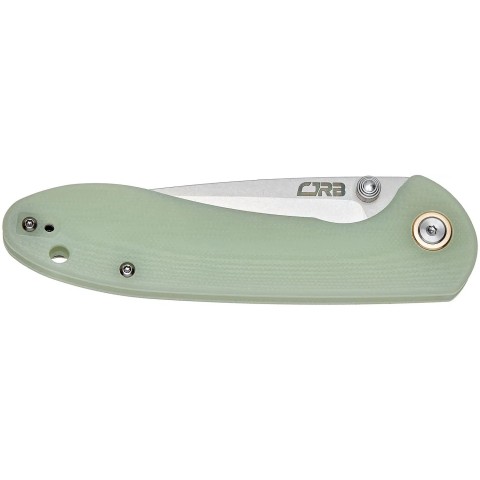 Нож CJRB Feldspar, G10, ц:mint green