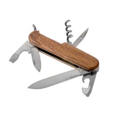 Ніж Victorinox Spartan Wood 91мм,10функ,горіх