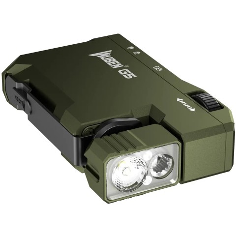 Фонарь Wuben G5 Keychain Compact Flashlight 400 Lum green