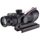 Приціл оптичний Trijicon ACOG 4x32 BAC Dual Illuminated Red Chevron .223/5.56 BDC