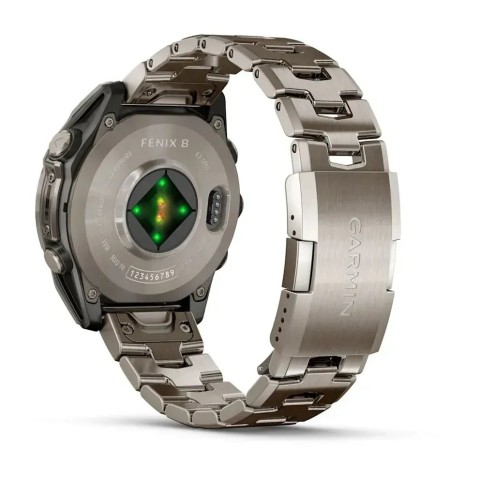 Смарт-часы Garmin fenix 8 AMOLED (47 мм) Sapphire титан з титановым ремешком