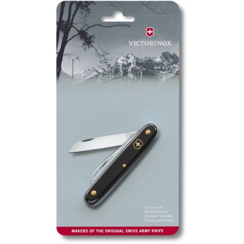 Ніж Victorinox садовий Floral 100мм,1функ,чорн.мат (блістер)