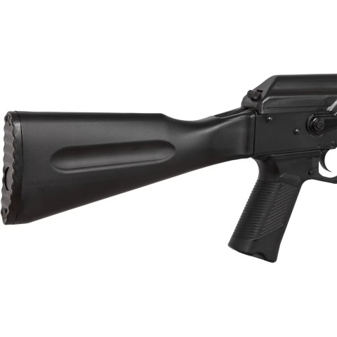 Страйкбольная винтовка LCT АК-104 AEG 6 мм с цевьем M-LOK ц:cashmir black