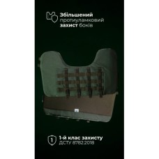 Балістичний захист боків “Бехтер” (2 шт | XL-3XL | 1 клас | Олива) ТМ Балістика