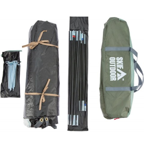 Намет Skif Outdoor Tendra, 210x180 cm (3-х местная), ц:green