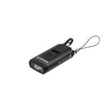 Фонарь-брелок LedLenser K6R Gray Safety со звуковой сигнализацией, заряжаемый, 400/200/20