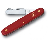 Ніж Victorinox садовий Budding Combi S 100мм,2функ,черв.мат (блістер)