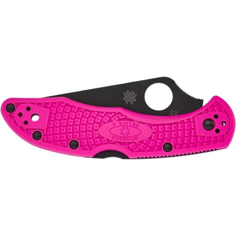 Нож Spyderco Delica 4 S30V pink