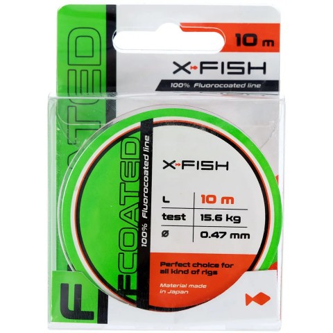 Флюорокарбон X-Fish FCoated 10m 0.47mm 15.6kg